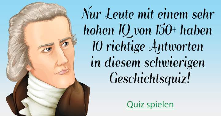 Wenn Sie mehr als 9 Punkte haben, haben Sie einen IQ von mehr als 120