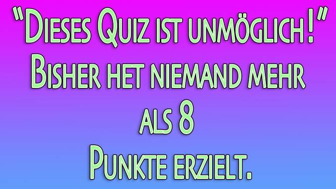 Erzielen Sie 10 Punkte und schaffen Sie das Unmögliche!