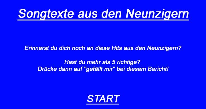 Hits aus den Neunzigern