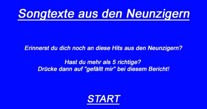 Hits aus den Neunzigern