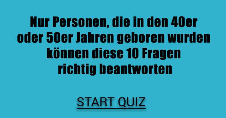 Ein Quiz, das die Kinder und Jugendlichen von ihrem Stuhl fallen lässt!