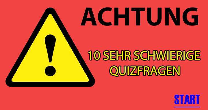 Achtung: Nur für Personen mit einem IQ von 120+ geeignet!